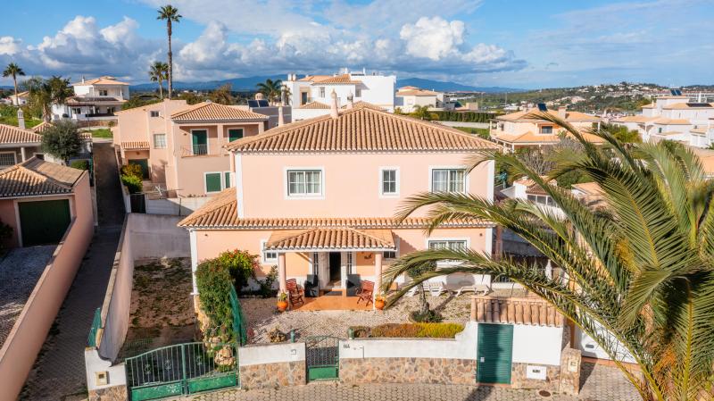 Drone shot of five bedroom villa near Lagos old town
