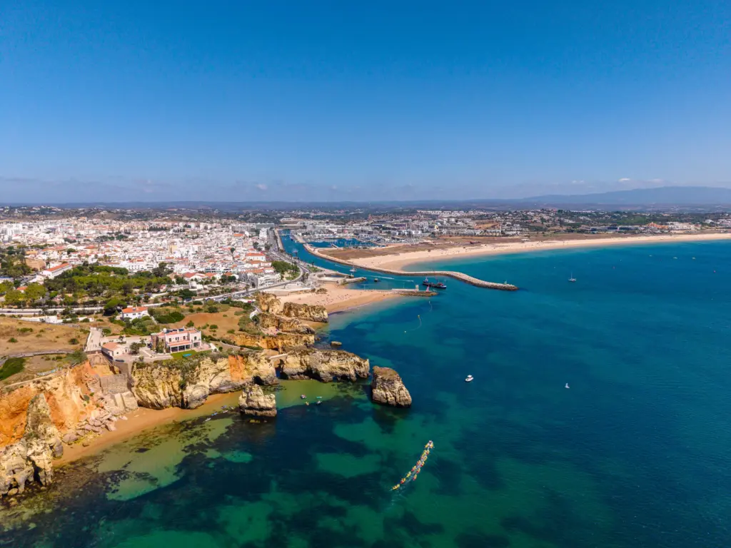 Lagos property for sale in the Algarve with coastal views