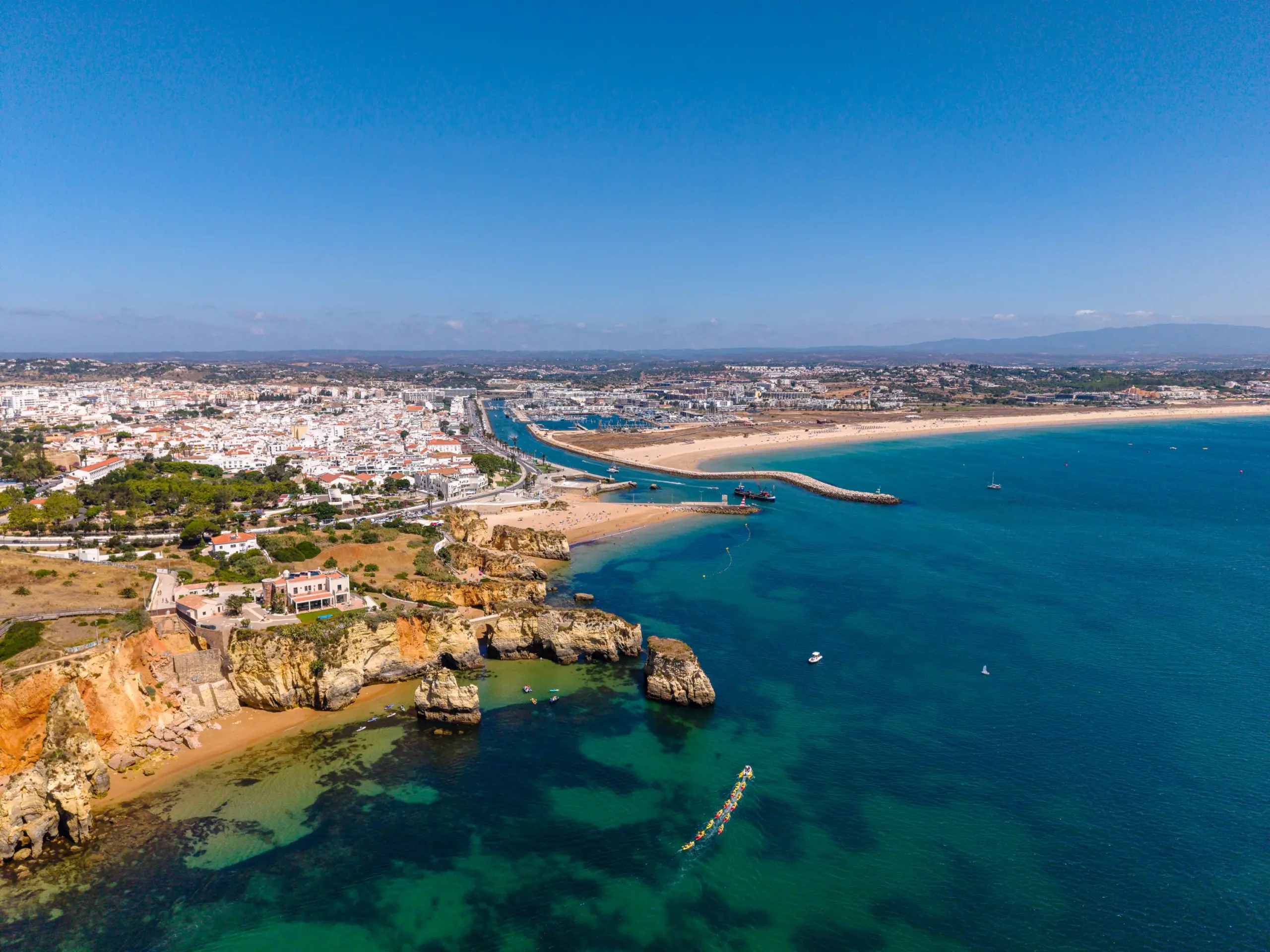 Lagos property for sale in the Algarve with coastal views